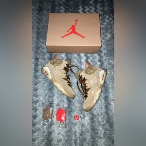 Jordan 6 Retro Travis Scott British Khaki 🌵